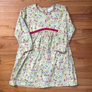 Beautiful floral dress by Hanna Andersson!